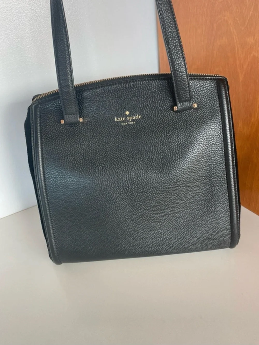 Kate Spade Lewis Drive Alanie tote bag with Suede Two-Tone Tote